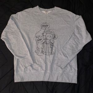 Kaws x Uniqlo Sesame Street Sweatshirt